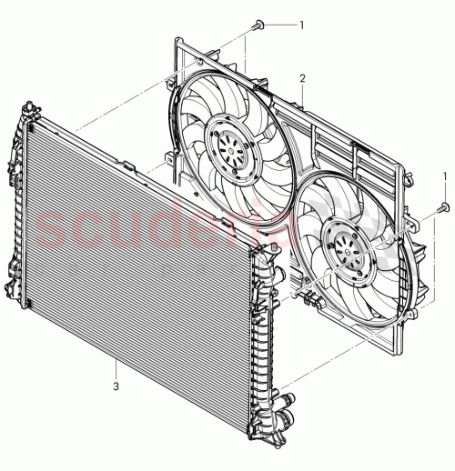 Part Diagram for Bentley 3W0 121 205 D