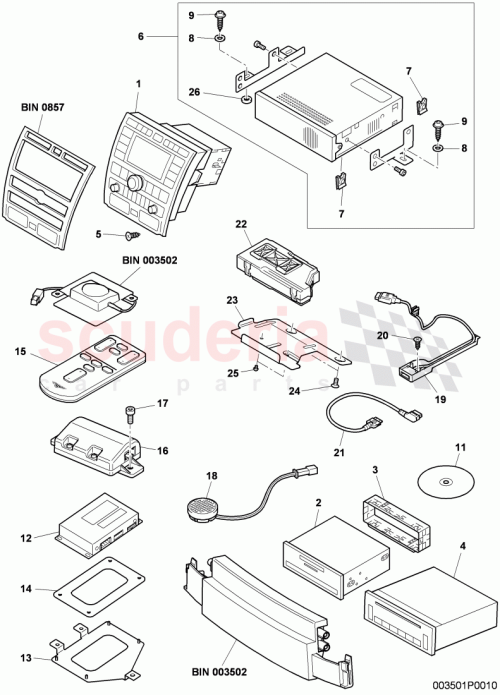 Part Diagram for Bentley 3W0 051 510