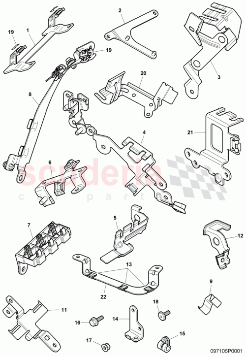 Part Diagram for Bentley 07C971502BP