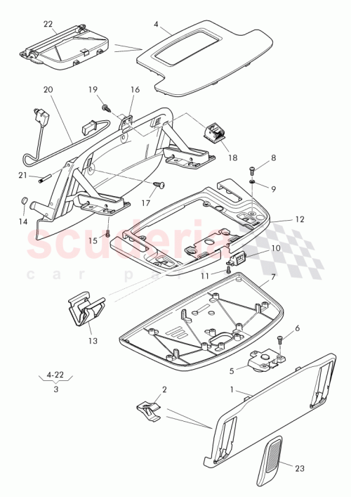 Part Diagram for Bentley 4W0 863 793