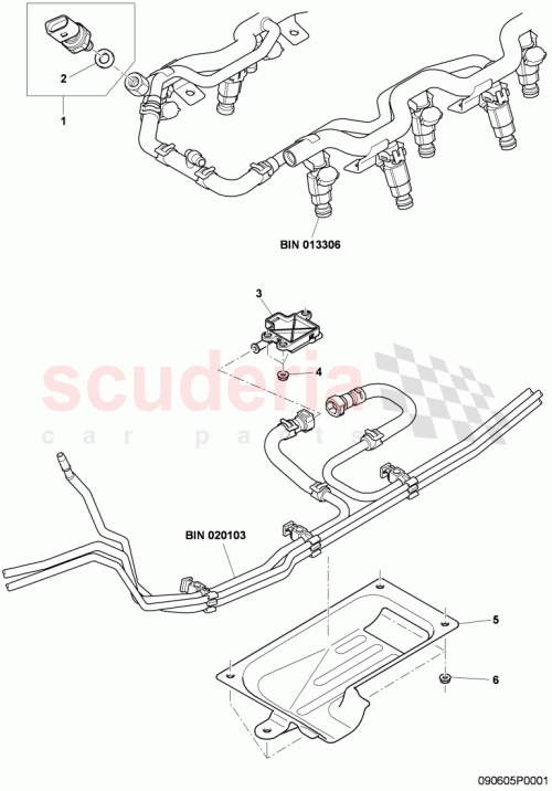 Part Diagram for Bentley 3W8201164B