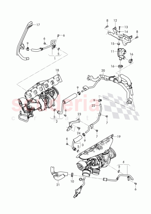 Part Diagram for Bentley N 909 624 01