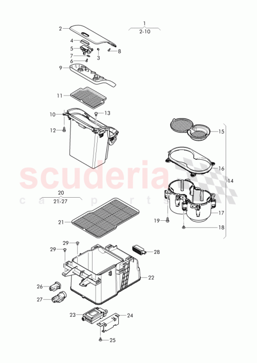 Part Diagram for Bentley 36A 864 730 C