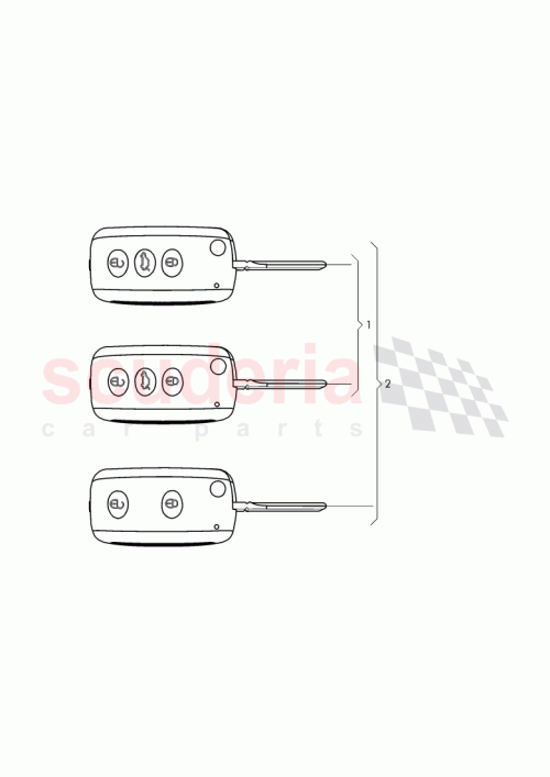 Part Diagram for Bentley 3W0 837 216 D