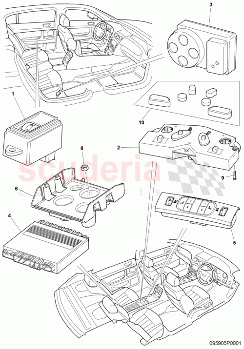 Part Diagram for Bentley 3D1959856