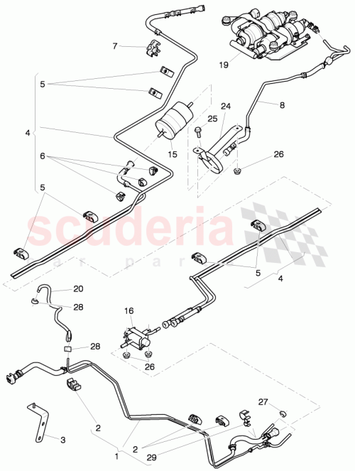 Part Diagram for Bentley 07V133358
