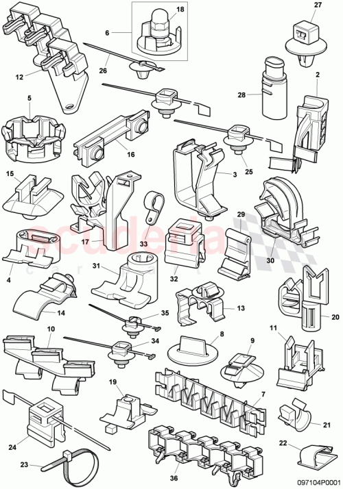 Part Diagram for Bentley 1J0937510A
