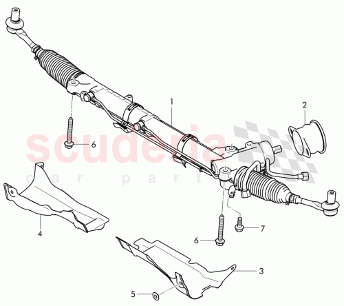 Part Diagram for Bentley 3W0 422 704 D