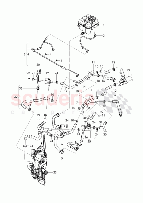 Part Diagram for Bentley 8J0 121 324