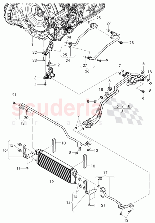 Part Diagram for Bentley WHT 006 245