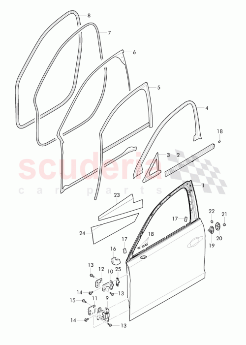 Part Diagram for Bentley 4W0 837 999 A
