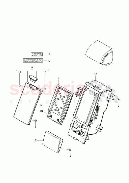 Part Diagram for Bentley 3Y5 862 377 A