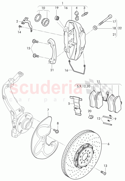 Part Diagram for Bentley 3W5615133A