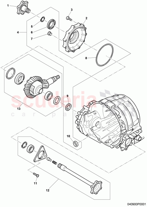 Part Diagram for Bentley 09E409400