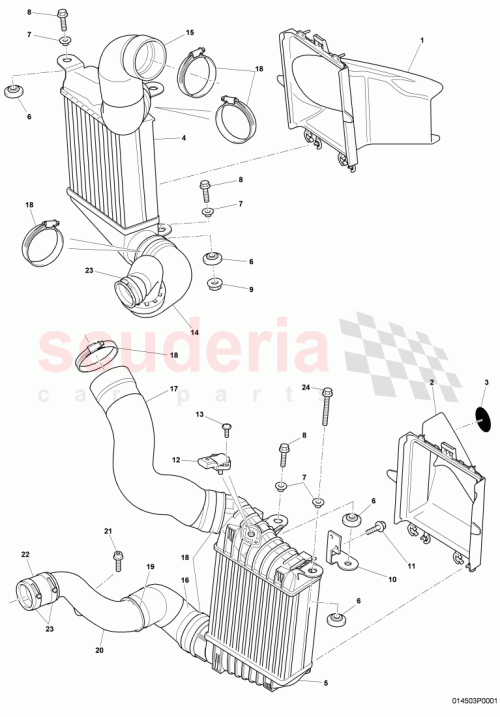 Part Diagram for Bentley 3W0121468D