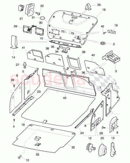 Part Diagram for Bentley 4D0863627