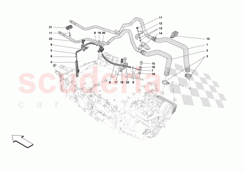 Part Diagram for Ferrari 010284460