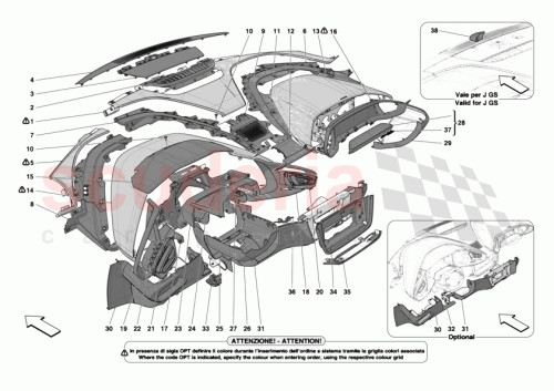 Part Diagram for Ferrari 000811421