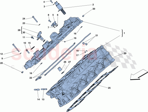 Part Diagram for Ferrari 307168