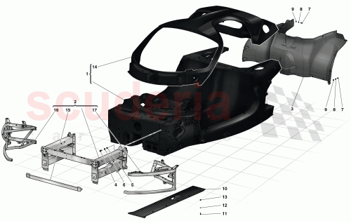 Part Diagram for Ferrari 86284000