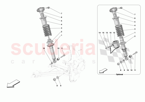 Part Diagram for Ferrari 000300214