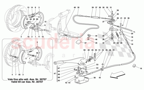 Part Diagram for Ferrari 64051200