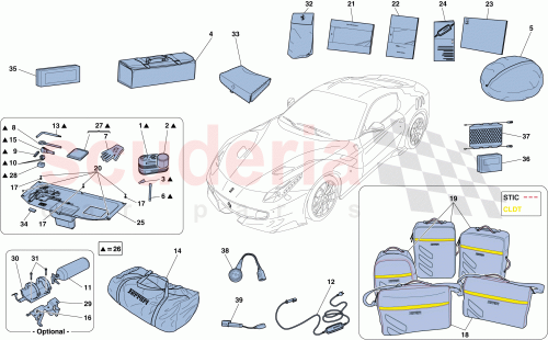 Part Diagram for Ferrari 85448800