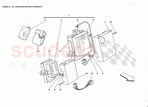 Part Diagram for Ferrari 165586