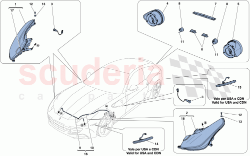 Part Diagram for Ferrari 68771800