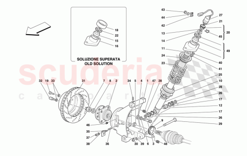 Part Diagram for Ferrari 173711