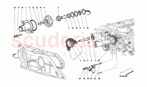 Part Diagram for Ferrari 121063
