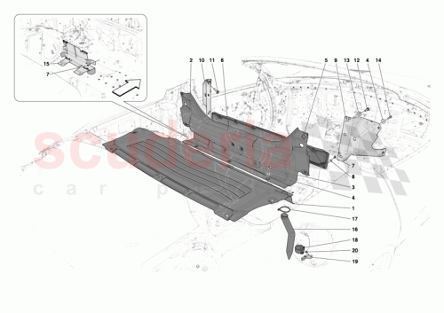 Part Diagram for Ferrari 000911975