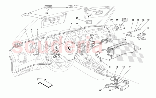 Part Diagram for Ferrari 647671