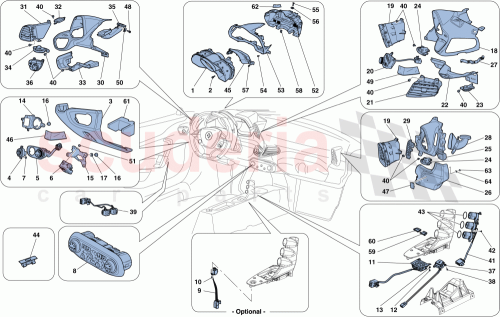 Part Diagram for Ferrari 86094412