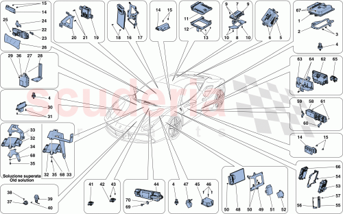 Part Diagram for Ferrari 990305