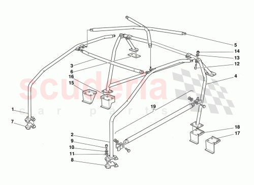 Part Diagram for Ferrari 62974600