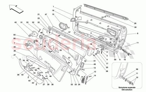 Part Diagram for Ferrari 654707
