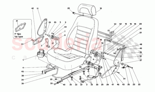 Part Diagram for Ferrari 160920