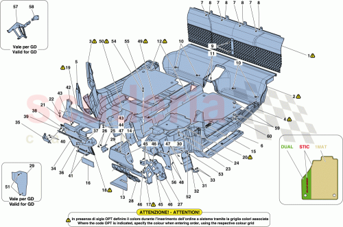 Part Diagram for Ferrari 11584821