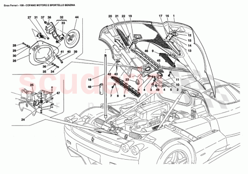 Part Diagram for Ferrari 67256900