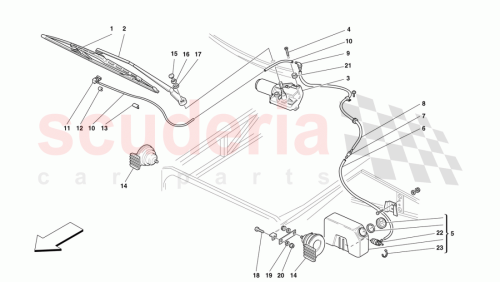 Part Diagram for Ferrari 65731200
