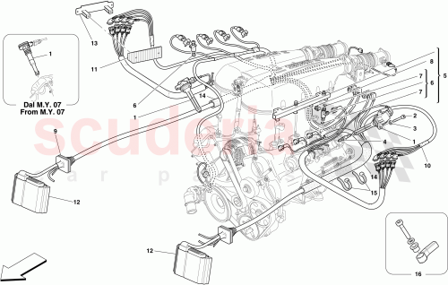 Part Diagram for Ferrari 192535