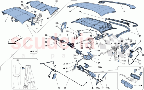 Part Diagram for Ferrari 83978100