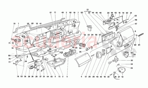 Part Diagram for Ferrari 645493