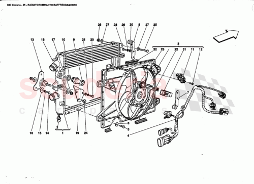 Part Diagram for Ferrari 179010
