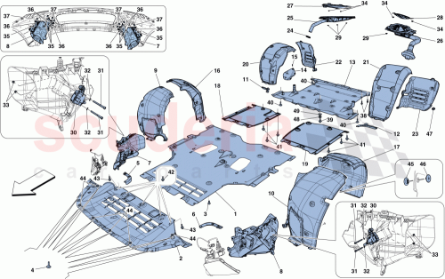 Part Diagram for Ferrari 83916900