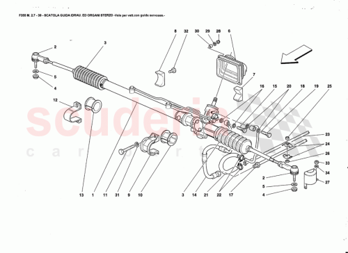 Part Diagram for Ferrari 167468