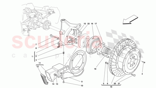 Part Diagram for Ferrari 149909