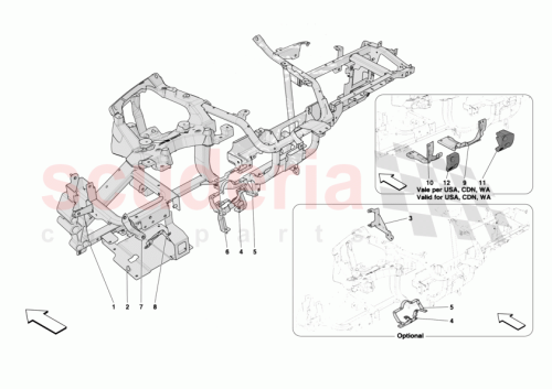 Part Diagram for Ferrari 914733