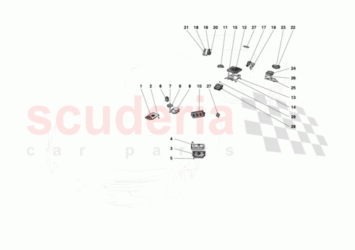 Part Diagram for Ferrari 870538